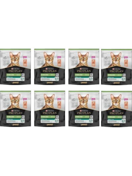 Proplan Sterilised Somon Kısır Kedi Maması 8X400 Gr