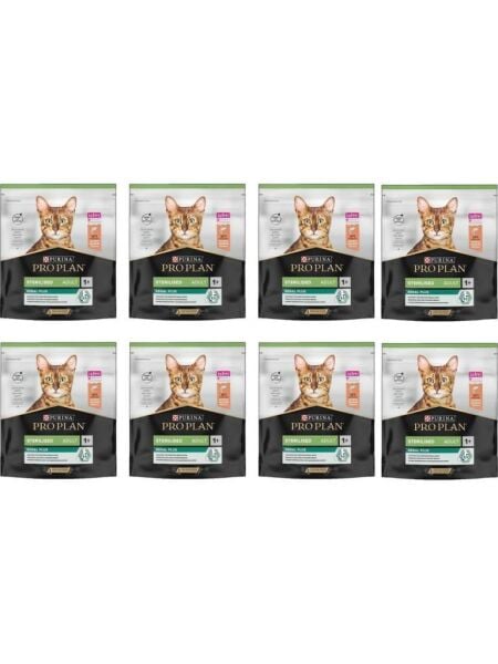 Proplan Sterilised Somon Kısır Kedi Maması 8X400 Gr