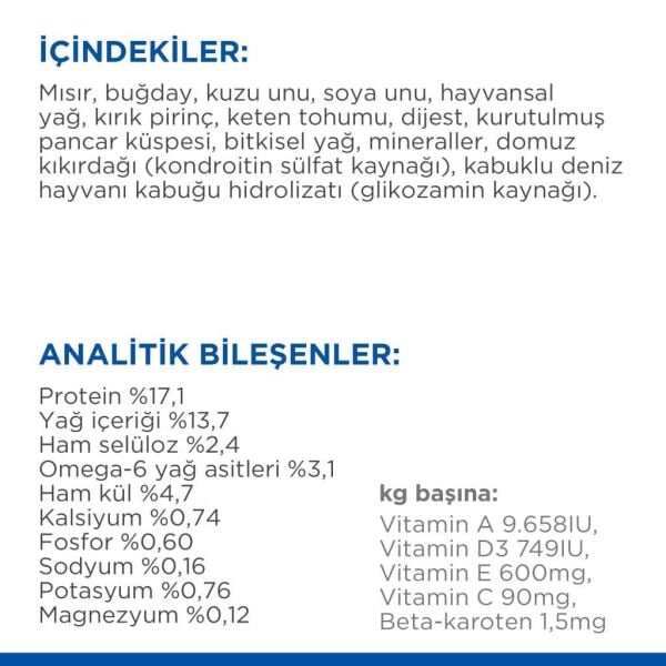 Hill's SCIENCE PLAN Mature 7+ Kuzulu ve Pirinçli Yaşlı Köpek Maması 14 Kg