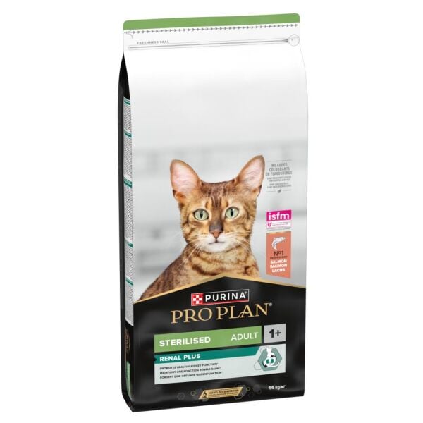 ProPlan Renal Plus Somonlu Kısırlaştırılmış Kedi Maması 14 Kg