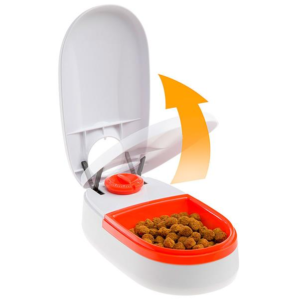 Ferplast Cometa Bowl Zaman Ayarlı Otomatik Kedi ve Köpek Mama Kabı 400 Ml