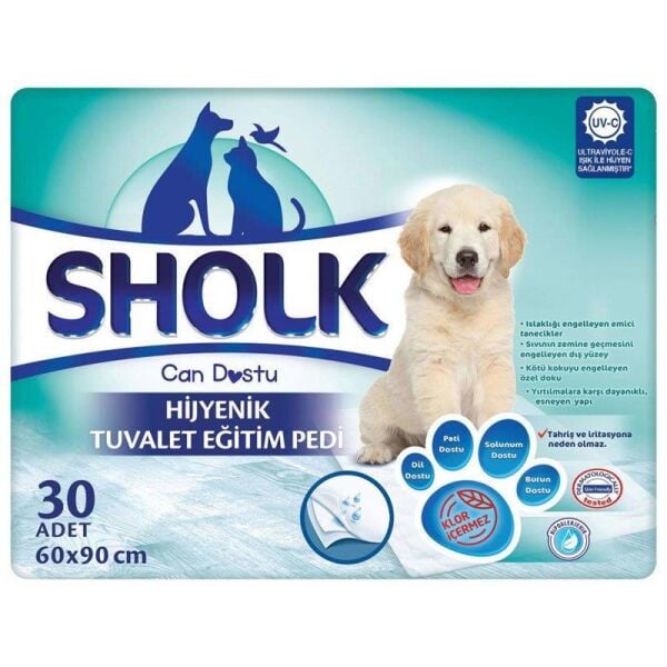 Sholk Köpek Çiş Pedi 30'lu 90x60 Cm