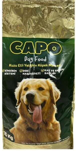 Capo Pet Food Kuzulu Yetişkin Köpek Maması 15 Kg