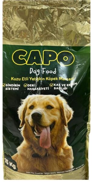 Capo Pet Food Kuzulu Yetişkin Köpek Maması 15 Kg