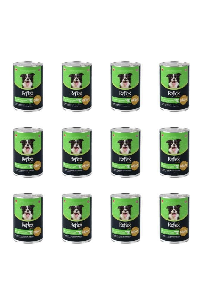 Reflex Plus Soslu Balıklı Patatesli Köpek Konservesi 400 Gr 12'li