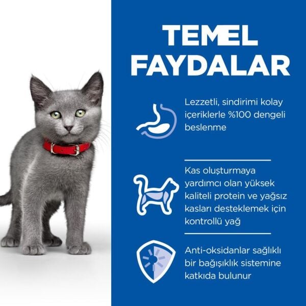 Hill's SCIENCE PLAN Tavuklu Kısırlaştırılmış Yavru Kedi Maması 3kg