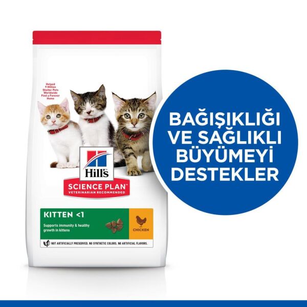 Hill's SCIENCE PLAN Tavuklu Yavru Kedi Maması 1,5 Kg