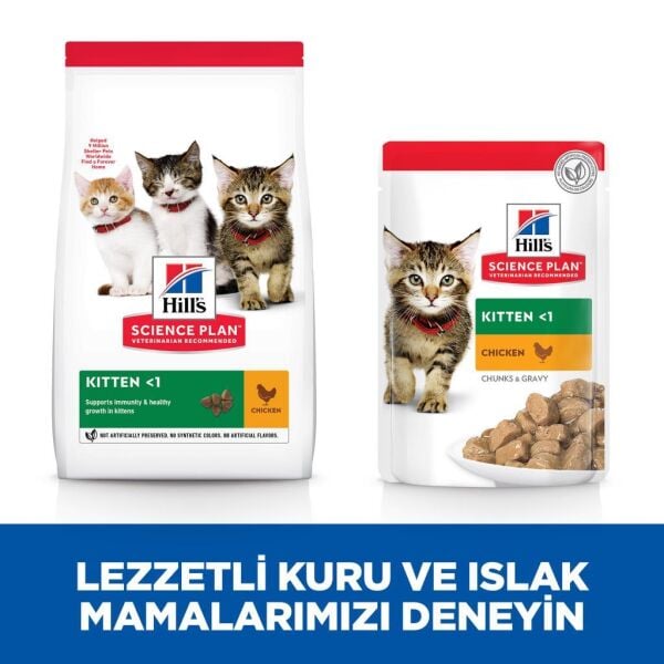 Hill's SCIENCE PLAN Tavuklu Yavru Kedi Maması 1,5 Kg